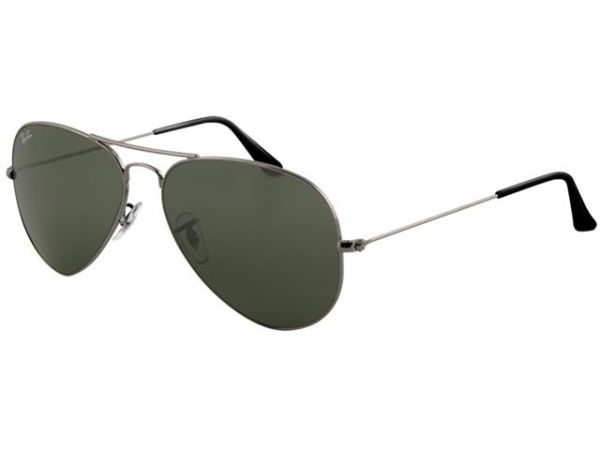 Óculos de Sol Aviator RB3025 Grafite/ Verde - Pronta Entrega
